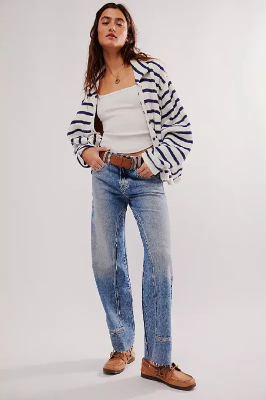 Free People We The Free Risk Taker Mid-Rise Jeans - Mantra sold by Sun Diego Boardshops