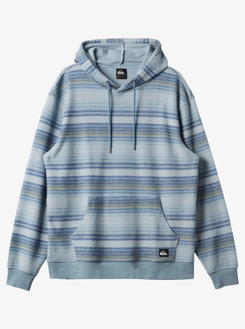 Quiksilver Great Otway Hoodie Pullover Sweatshirt - Monaco Blue Great Otway sold by Sun Diego Boardshops