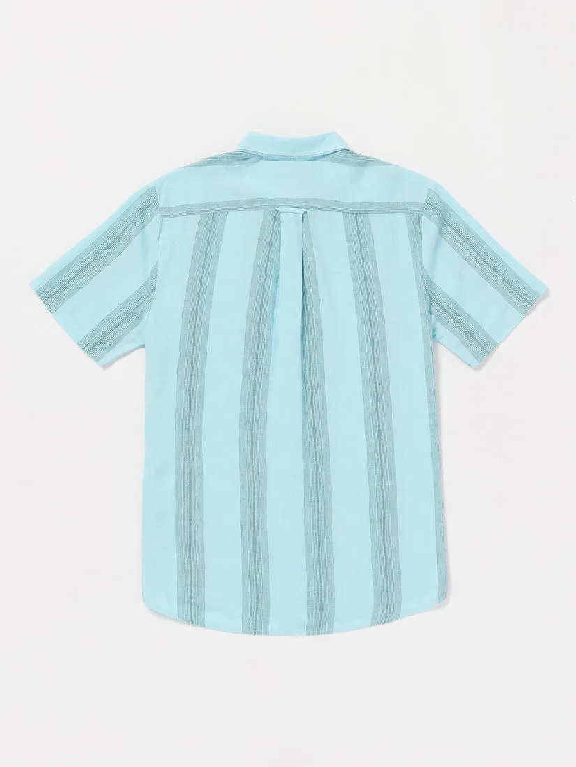 Volcom Flaxstone Short Sleeve Shirt - CRYSTAL BLUE sold by Sun Diego Boardshops product image thumbnail 2