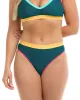 Vibration Marlee High-Waist Bikini Bottom - Kingfisher sold by Sun Diego Boardshops