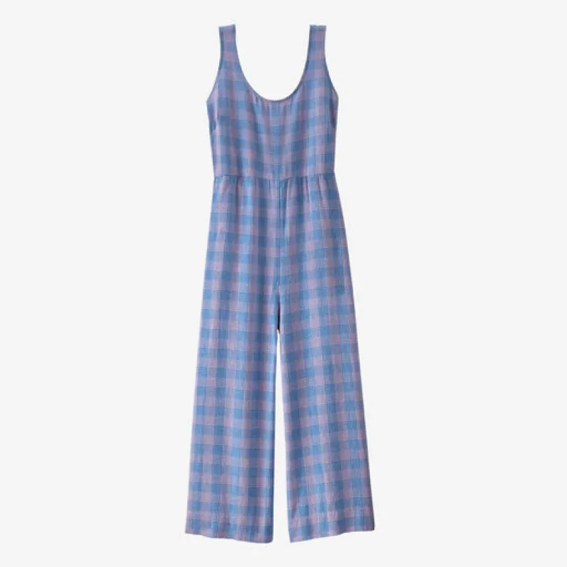 Patagonia Garden Island Jumpsuit - Small Actions: Milkweed Mauve made by Patagonia