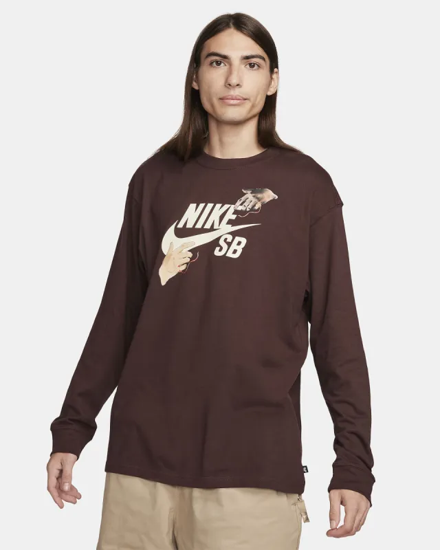 Nike SB Long-Sleeve Skate T-Shirt - EARTH sold by Sun Diego Boardshops