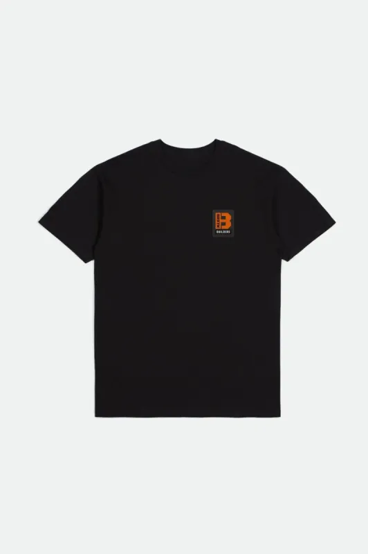 Builders S/S Standard Tee - Black sold by Sun Diego Boardshops