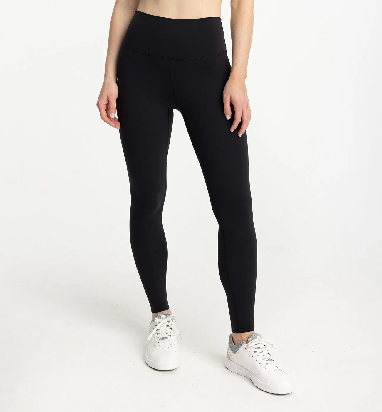 Free Fly Women's All Day Legging - BLACK sold by Sun Diego Boardshops