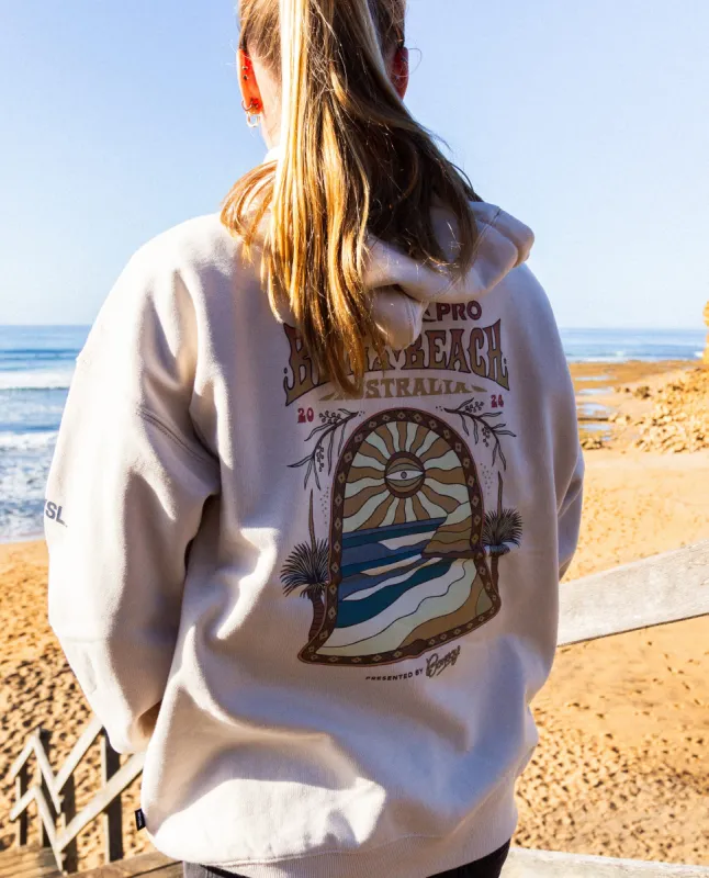 Rip Curl Bells Pro 2024 Hoodie - Vintage White sold by Sun Diego Boardshops