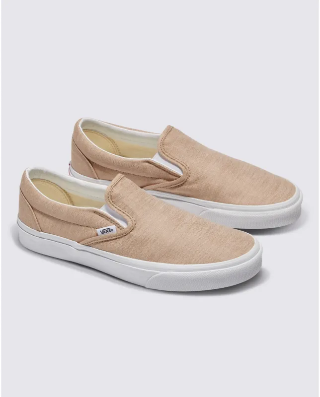 Vans Classic Slip-On Shoe - SUMMER LINEN INCENSE sold by Sun Diego Boardshops
