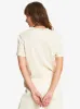 Quiksilver Womens Quiet Energy Cropped T-Shirt - Ecru sold by Sun Diego Boardshops