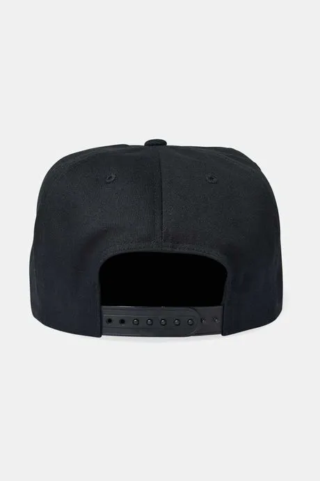 Brixton Township Netplus Snapback - BLACK sold by Sun Diego Boardshops product image thumbnail 2