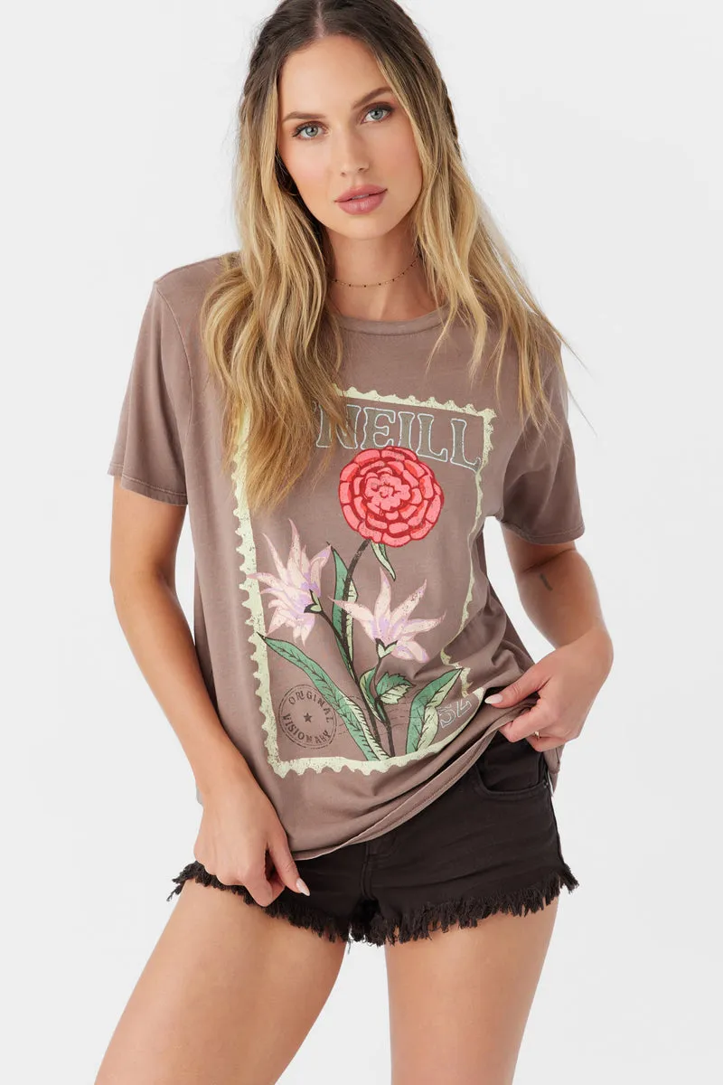 O'Neill Postage Tee - Deep Taupe sold by Sun Diego Boardshops