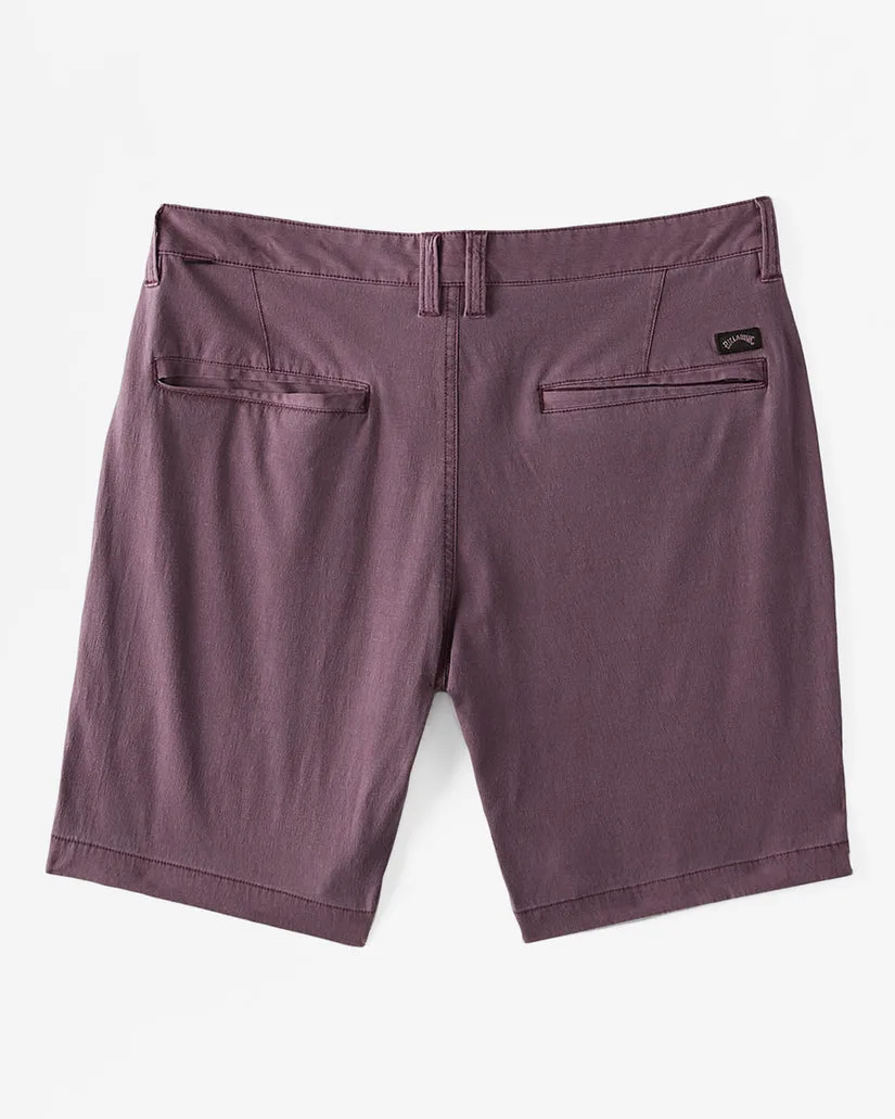 Billabong Crossfire Wave Washed 18" Hybrid Submersible Shorts - KALAMATA sold by Sun Diego Boardshops product image thumbnail 2