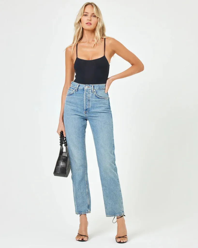 LSPACE Ribbed Holly One Piece Swimsuit - BLACK sold by Sun Diego Boardshops product image thumbnail 3