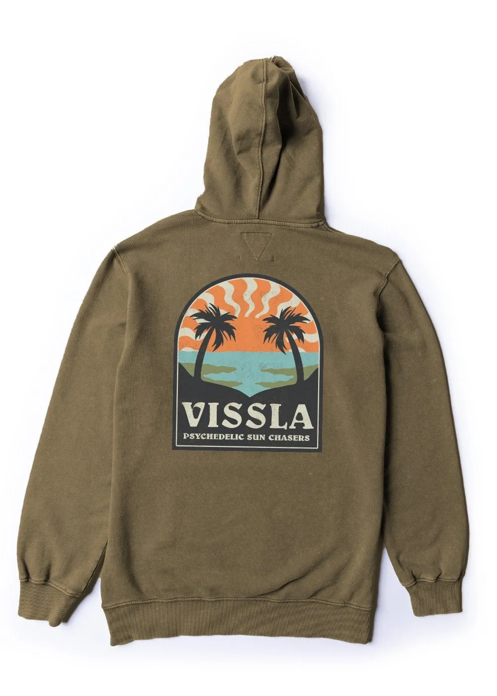 Vissla Offshore Eco Po Hoodie - DARK KHAKI sold by Sun Diego Boardshops
