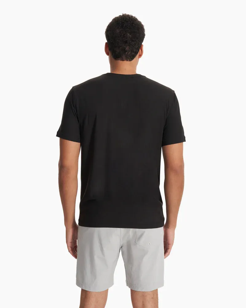 VUORI Strato Tech Tee - Black sold by Sun Diego Boardshops product image thumbnail 3