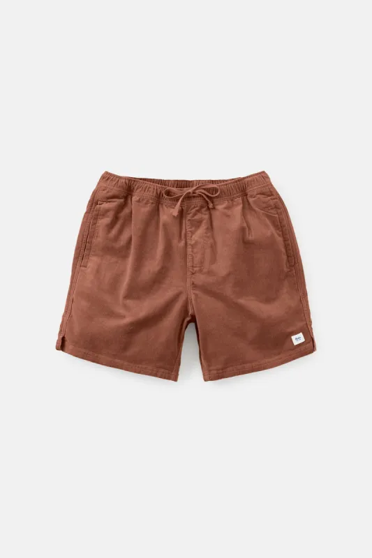 KATIN CORD LOCAL SHORT - DARK CLAY sold by Sun Diego Boardshops