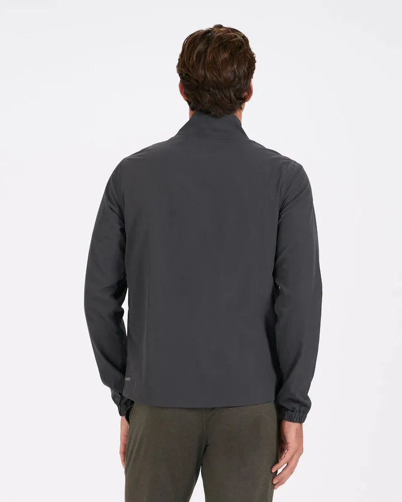 Vuori Venture Track Jacket - Black Linen Texture sold by Sun Diego Boardshops product image thumbnail 5