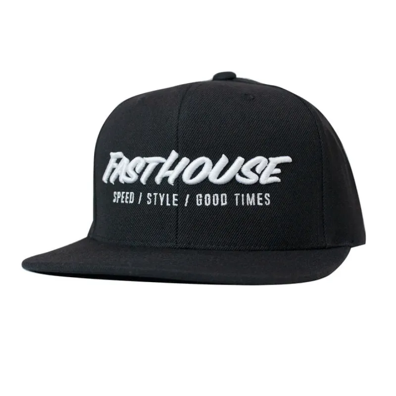 Fasthouse Classic Hat - Black made by Sun Diego Boardshops