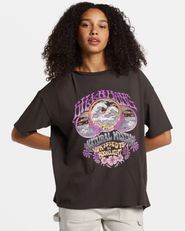 Billabong Natural Mystic T-Shirt - OFF BLACK sold by Sun Diego Boardshops