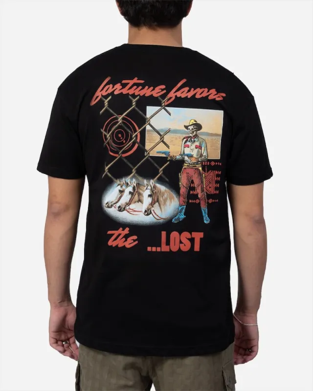Lost Enterprises Fortune Tee - BLACK sold by Sun Diego Boardshops