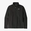 Patagonia Men's Better Sweater 1/4-Zip Fleece - Black sold by Sun Diego Boardshops