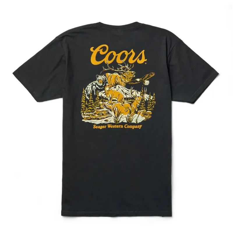 Seager x Coors Banquet Preserve Tee- Black sold by Sun Diego Boardshops