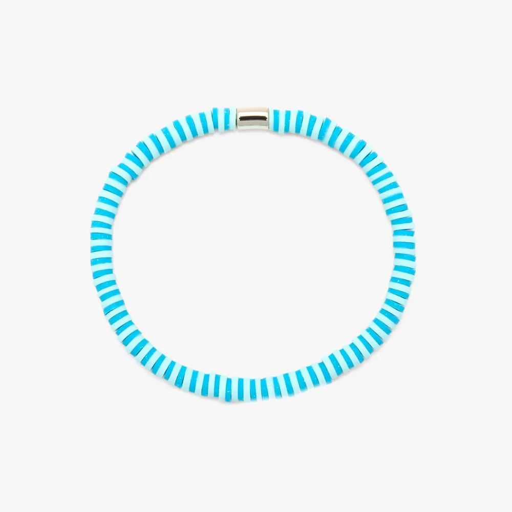 Pura Vida SEASCAPE STRETCH BRACELET - CANAL BLUES sold by Sun Diego Boardshops product image thumbnail 2