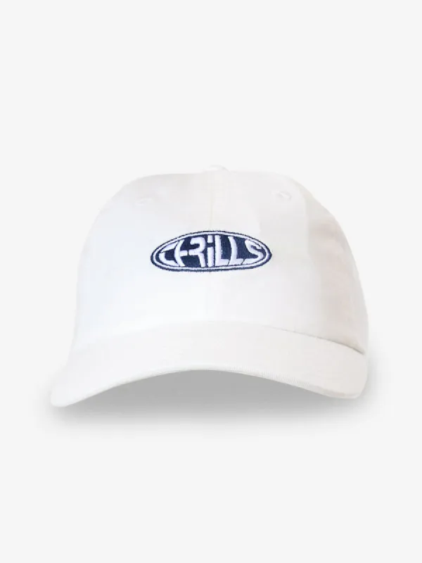 THRILLS Shadow 6 Panel Cap - VAPOUR WHITE sold by Sun Diego Boardshops
