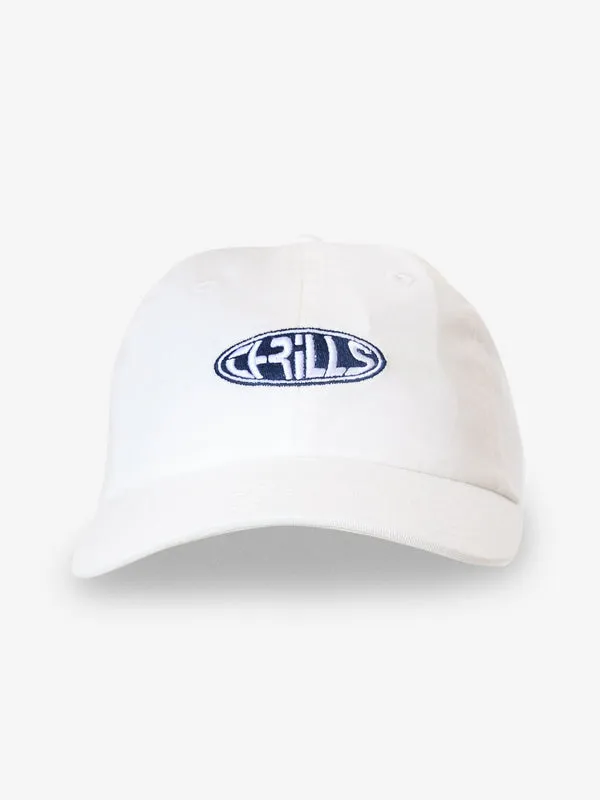 THRILLS Shadow 6 Panel Cap - VAPOUR WHITE sold by Sun Diego Boardshops