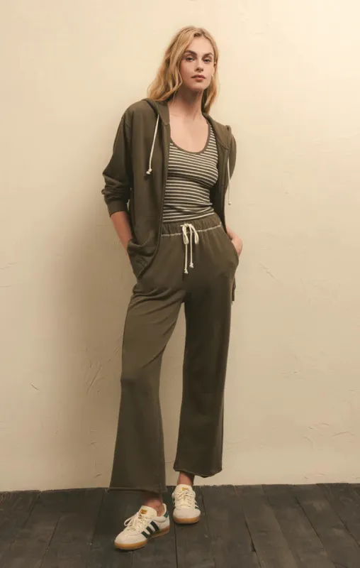 Z-Supply Huntington French Terry Pant - GRAPE LEAF sold by Sun Diego Boardshops