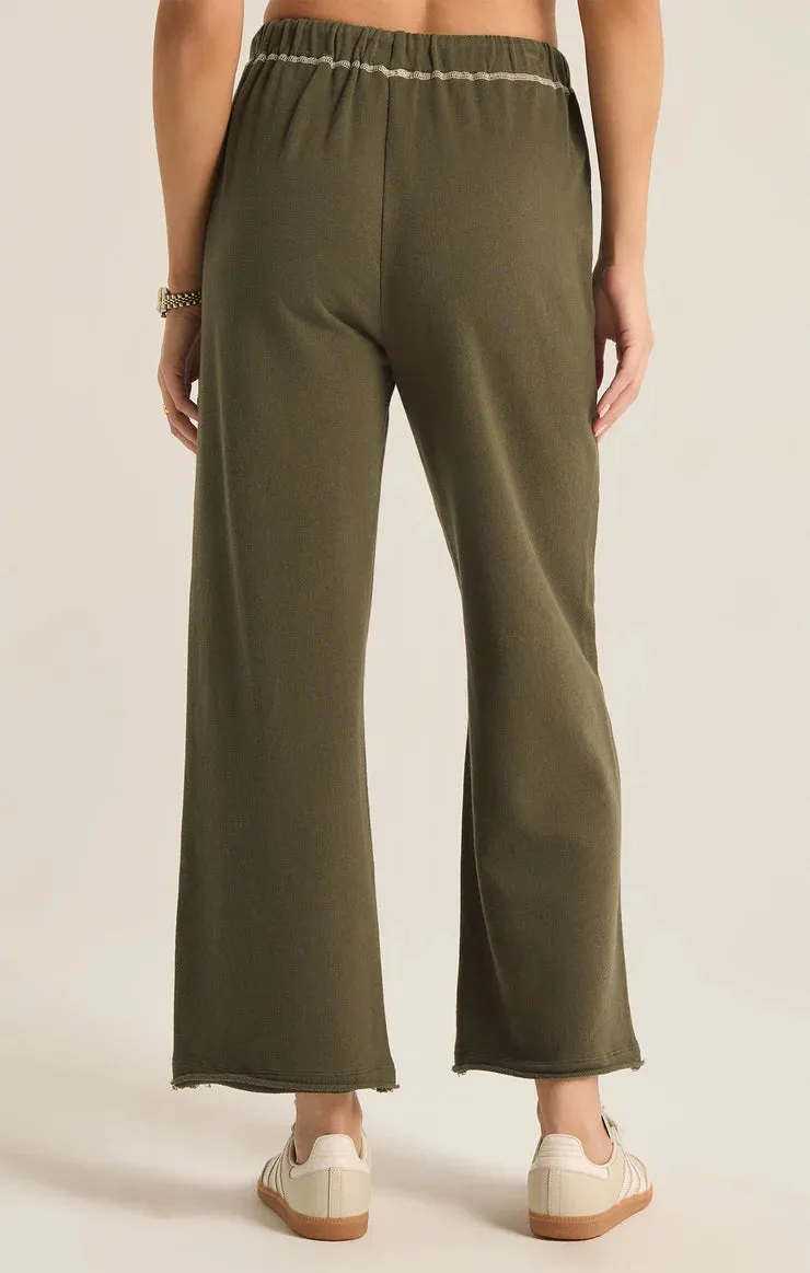 Z-Supply Huntington French Terry Pant - GRAPE LEAF sold by Sun Diego Boardshops product image thumbnail 3