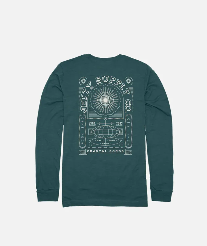 Grom Oceanus Long Sleeve - Teal sold by Sun Diego Boardshops