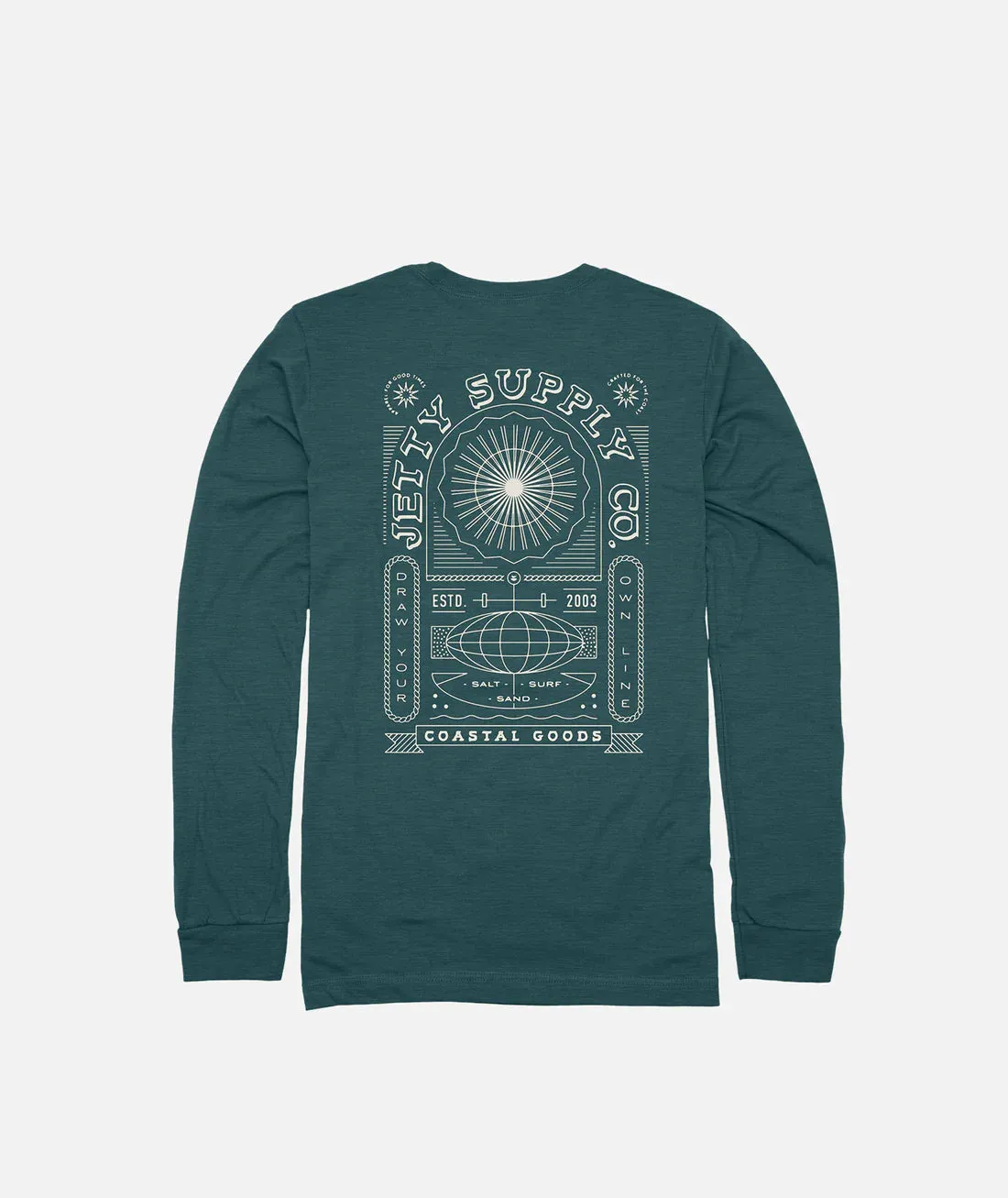 Grom Oceanus Long Sleeve - Teal sold by Sun Diego Boardshops