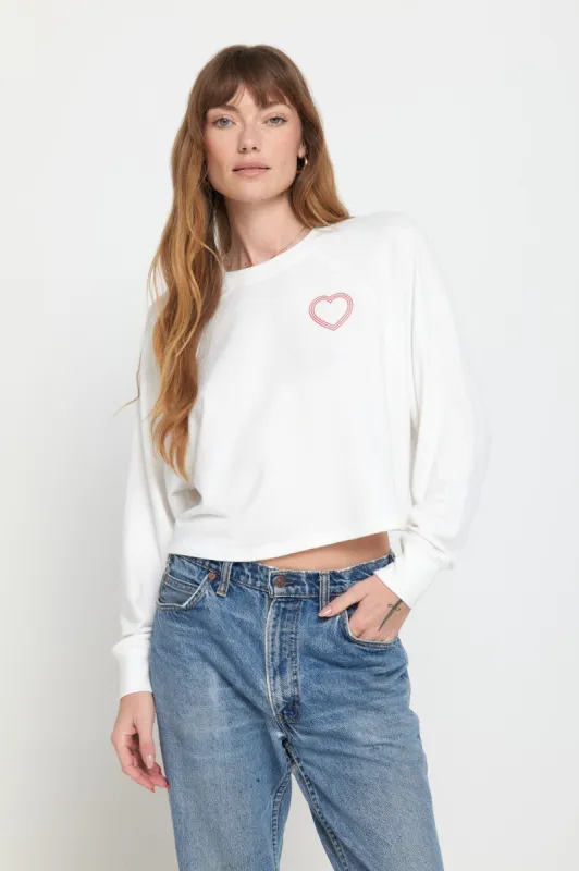 Spiritual Gangster Care Isabel Long Sleeve - White sold by Sun Diego Boardshops