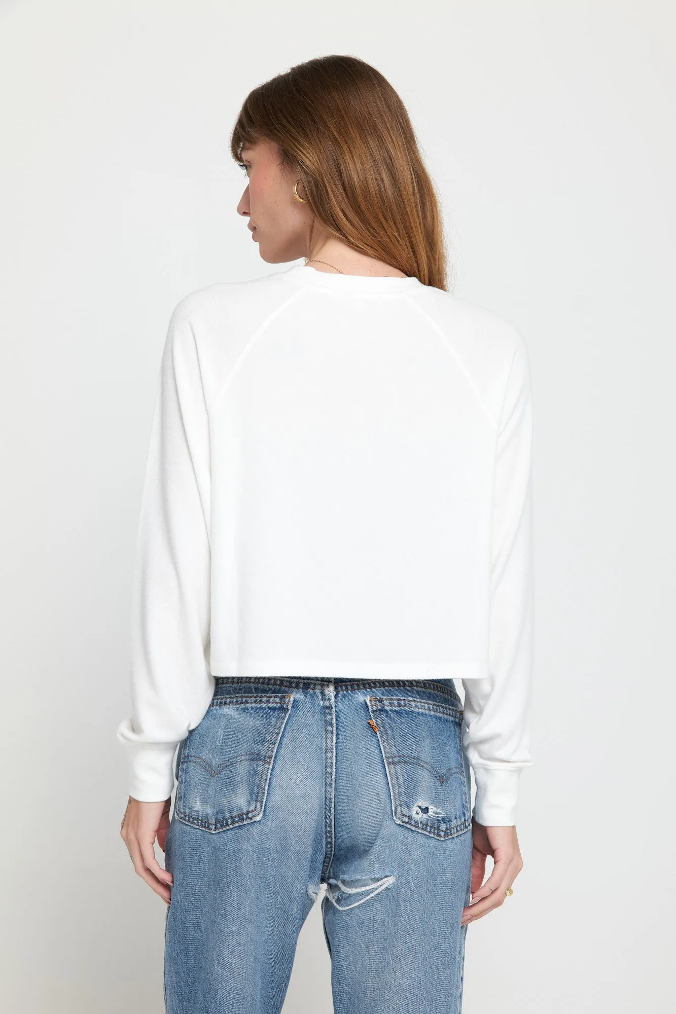 Spiritual Gangster Care Isabel Long Sleeve - White sold by Sun Diego Boardshops product image thumbnail 2