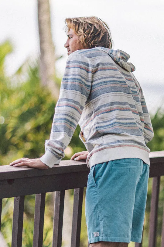 O`Neill BAVARO STRIPE PULLOVER FLEECE - CREAM2 sold by Sun Diego Boardshops