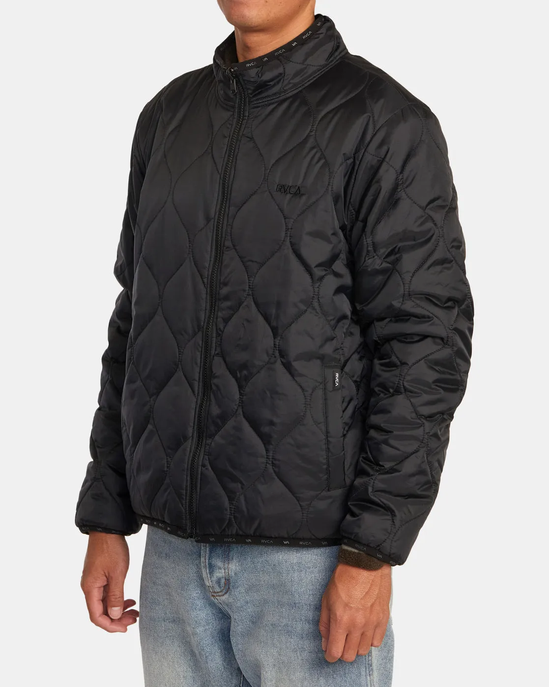 RVCA Yukon Reversible Jacket - Black sold by Sun Diego Boardshops product image thumbnail 4