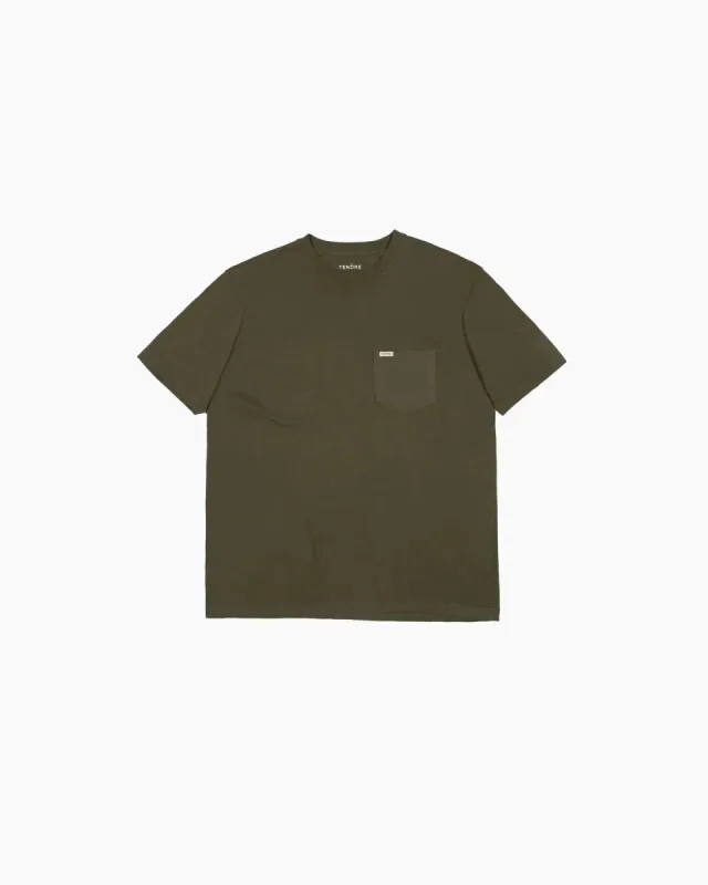 Tenore Classic Pocket Tee - OLIVE sold by Sun Diego Boardshops