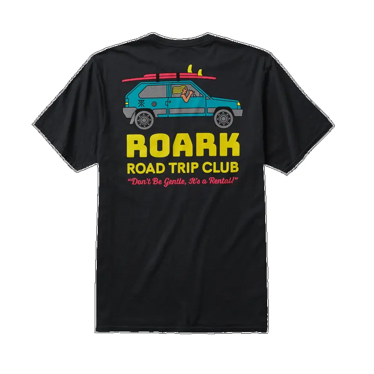ROARK Road Trip Club Premium Tee - BLACK sold by Sun Diego Boardshops