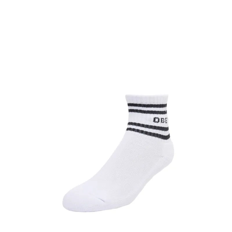 Obey Coop Sock - WHITE/BLACK sold by Sun Diego Boardshops