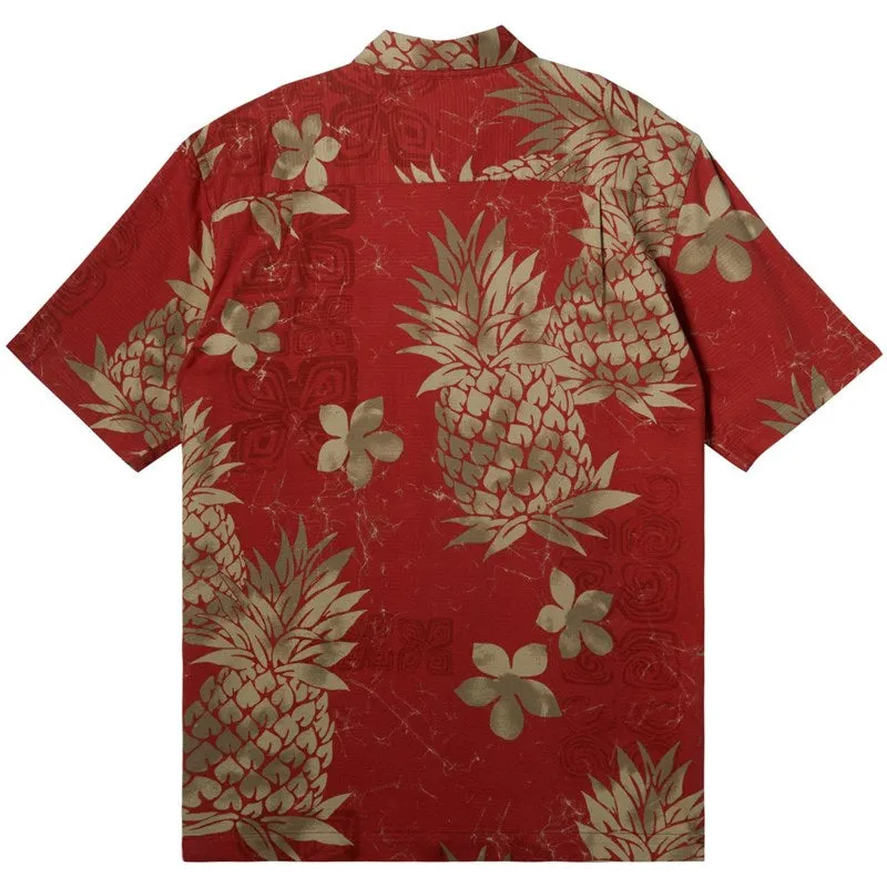 Quiksilver Men's Pineapple Bay Shirt - TANDORI SPICE PINEAPPLE sold by Sun Diego Boardshops product image thumbnail 2
