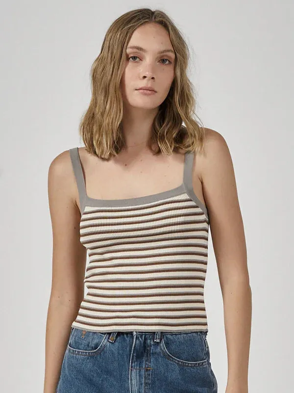 Thrills ONLY YOU KNIT TANK - OVERCAST sold by Sun Diego Boardshops