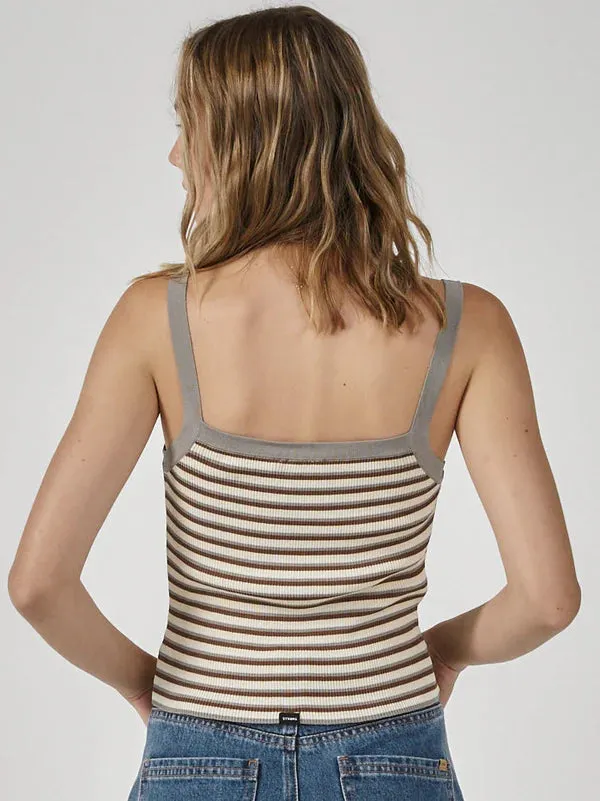 Thrills ONLY YOU KNIT TANK - OVERCAST sold by Sun Diego Boardshops product image thumbnail 2