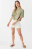 O`Neill PEACE FLOWER TEE - OIL GREEN sold by Sun Diego Boardshops