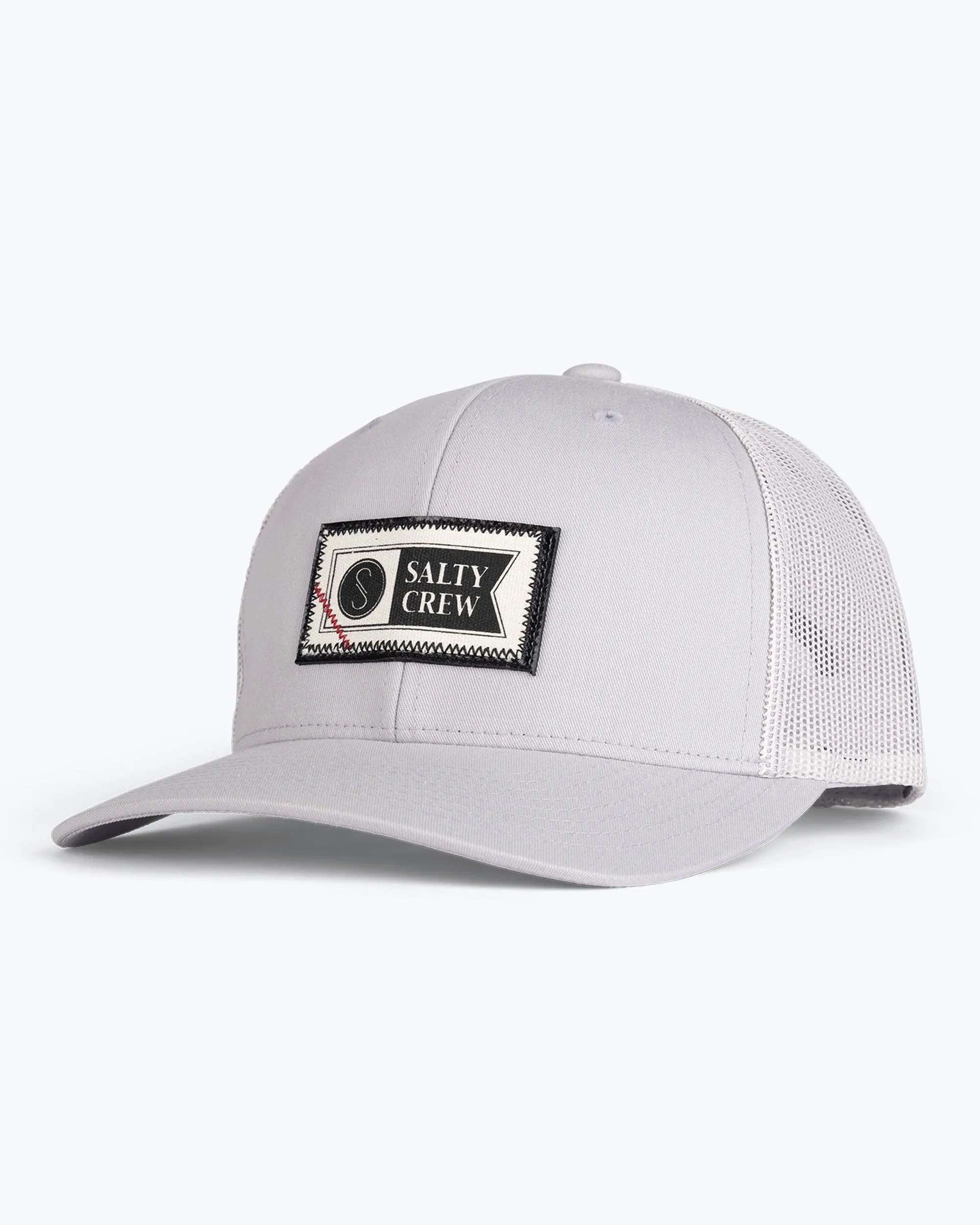 Salty Crew Topstitch Retro Trucker - SILVER sold by Sun Diego Boardshops