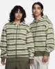 Nike Full-Zip Fleece Skate Hoodie  - Coconut Milk/Oil Green/White sold by Sun Diego Boardshops