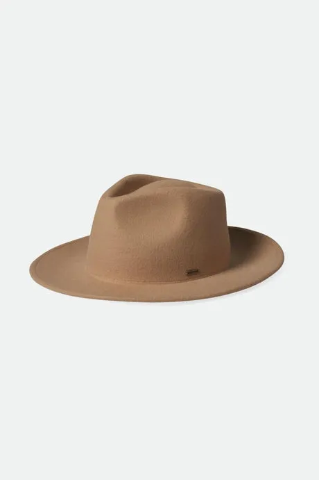 BRIXTON DAYTON BASIC CONVERTABRIM RANCHER HAT - OAT MILK/KHAKI sold by Sun Diego Boardshops