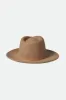 BRIXTON DAYTON BASIC CONVERTABRIM RANCHER HAT - OAT MILK/KHAKI sold by Sun Diego Boardshops