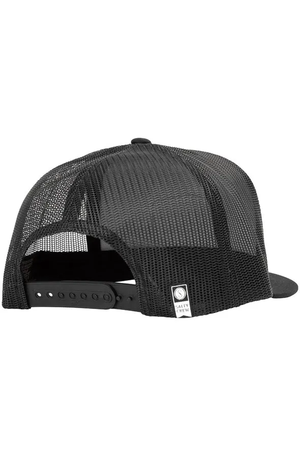 Salty Crew Stealth Trucker Hat - BLACK sold by Sun Diego Boardshops product image thumbnail 2