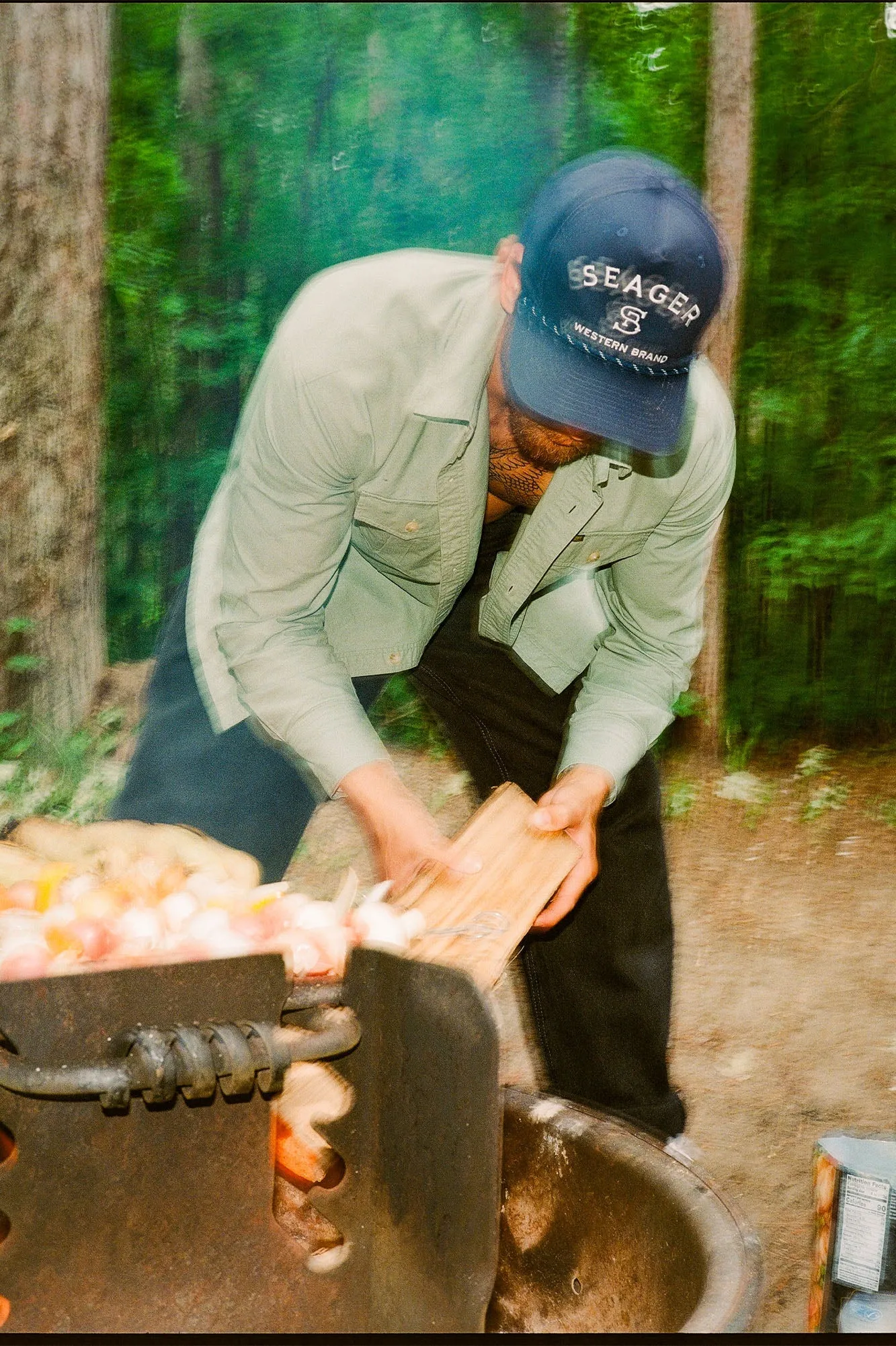 SEAGER BRANDED SNAPBACK - BLUE sold by Sun Diego Boardshops