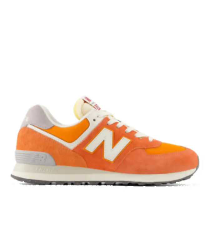 Women's NB 574 - Gulf/red/sea salt sold by Sun Diego Boardshops