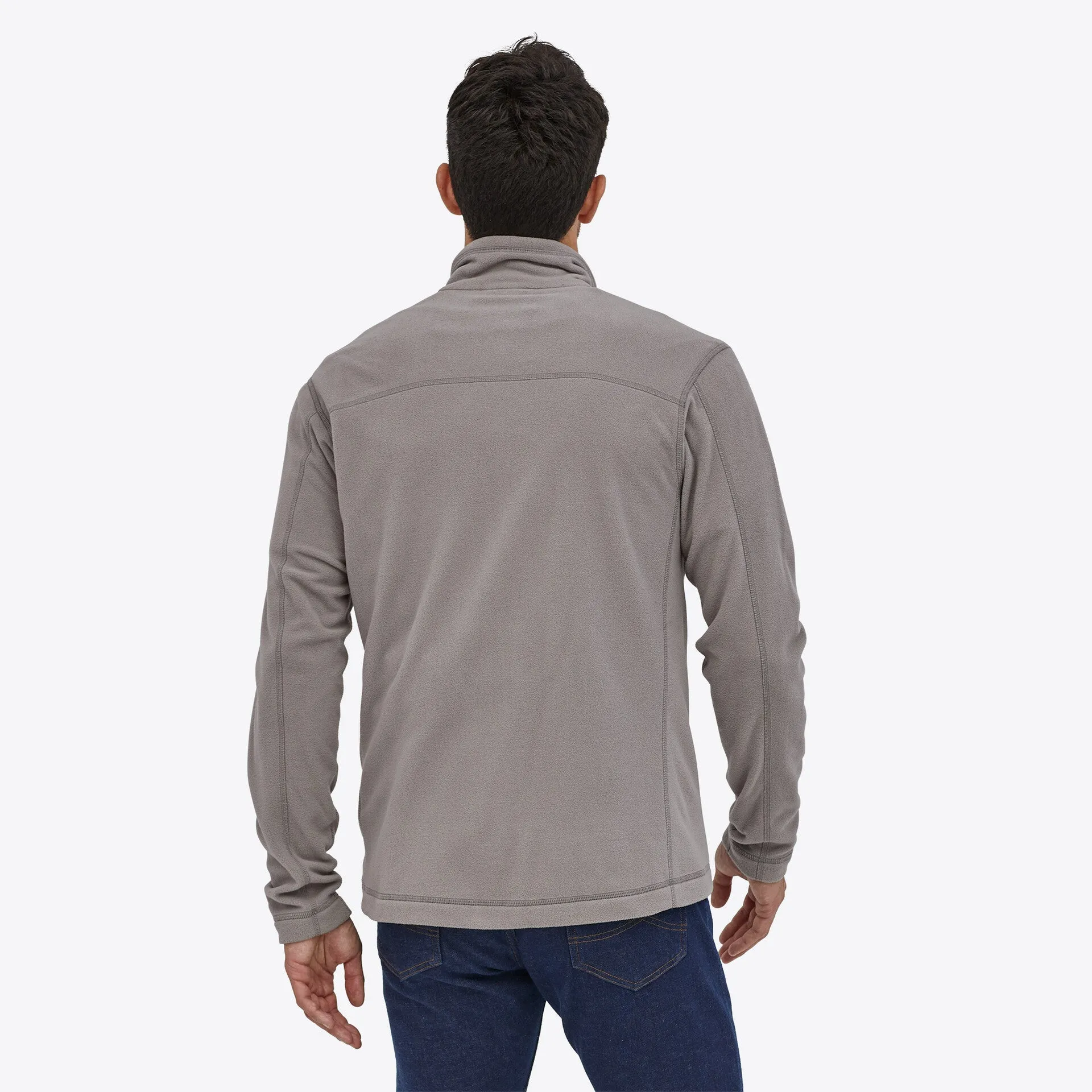 Patagonia Men's Micro D Fleece Jacket - Feather Grey sold by Sun Diego Boardshops product image thumbnail 2